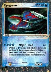 Kyogre EX card image