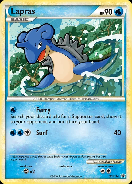 Lapras card image