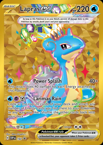 Lapras Ex card image
