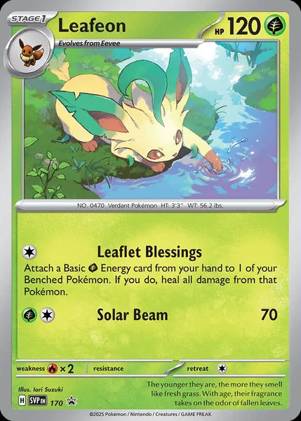Leafeon card image