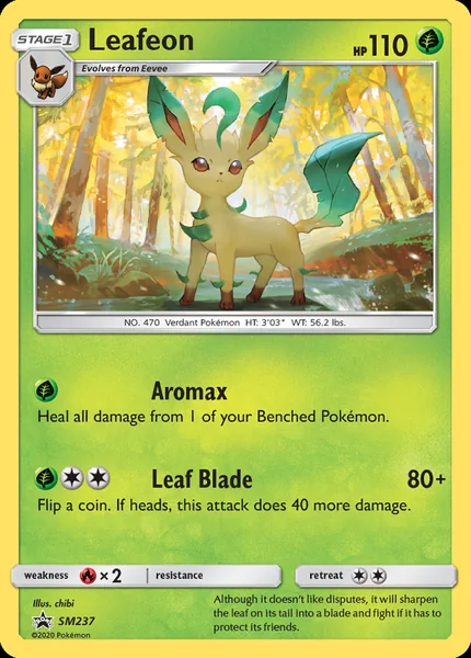 Leafeon card image