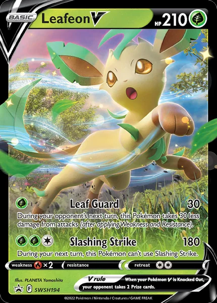 Leafeon V card image