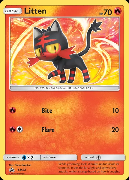 Litten card image
