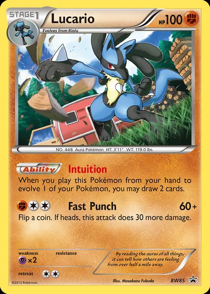 Lucario card image