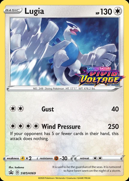 Lugia card image