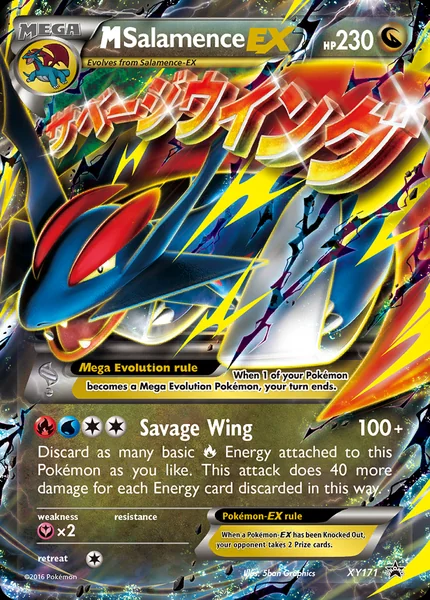 M Salamence EX card image