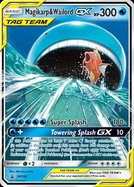 Magikarp & Wailord GX card image