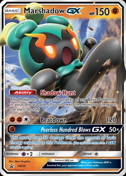 Marshadow GX card image