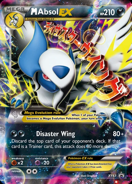 Mega Absol EX card image