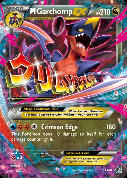 Mega Garchomp EX card image