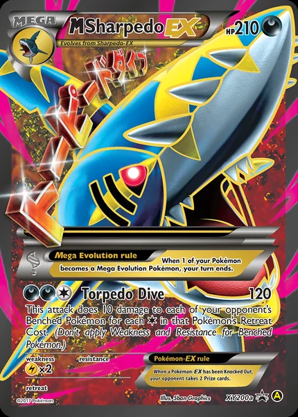 Mega Sharpedo EX card image