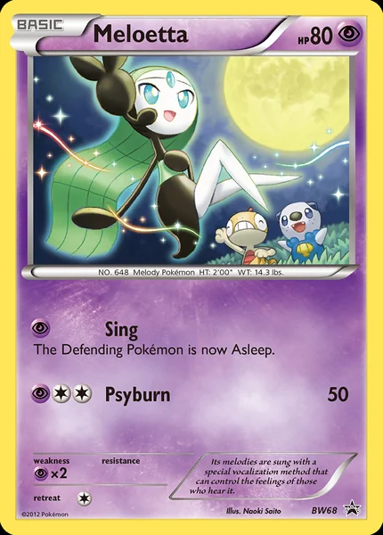 Meloetta card image