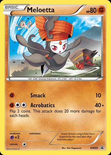 Meloetta card image