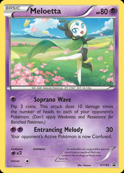 Meloetta card image