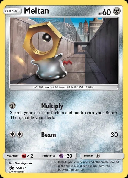 Meltan card image