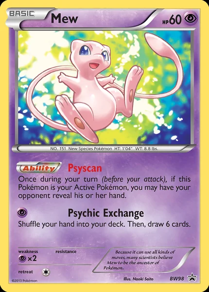 Mew card image