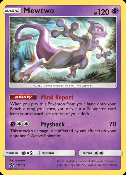 Mewtwo card image