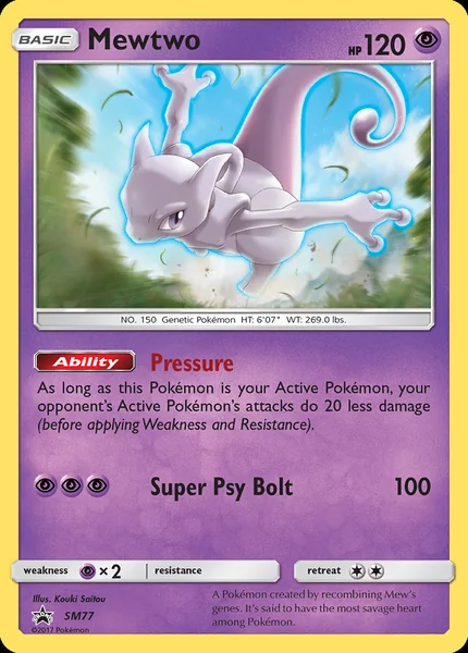 Mewtwo card image
