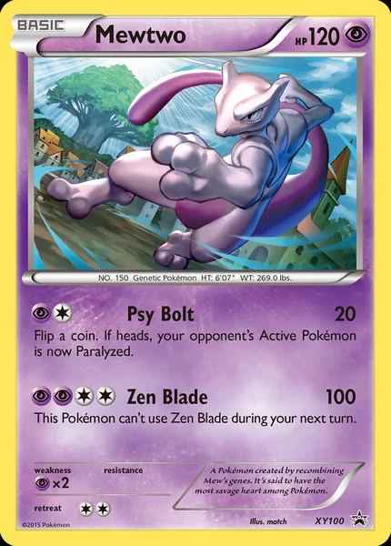 Mewtwo card image