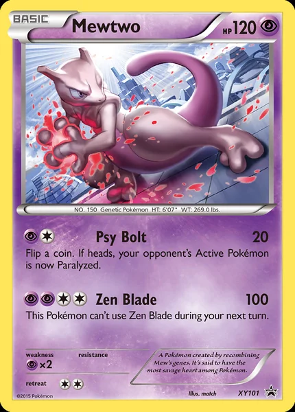 Mewtwo card image