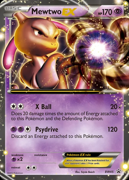Mewtwo EX card image