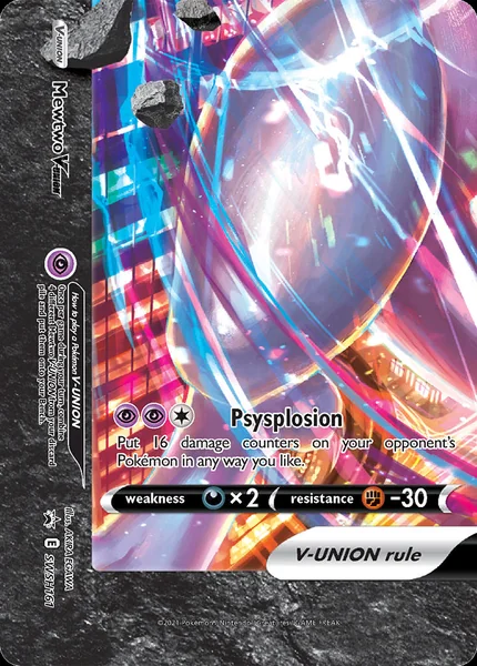 Mewtwo V-Union card image