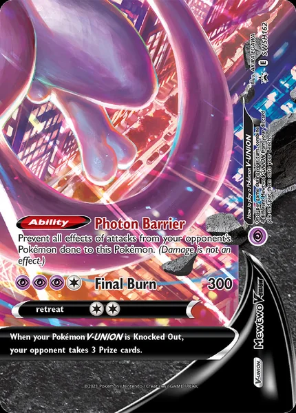 Mewtwo V-Union card image