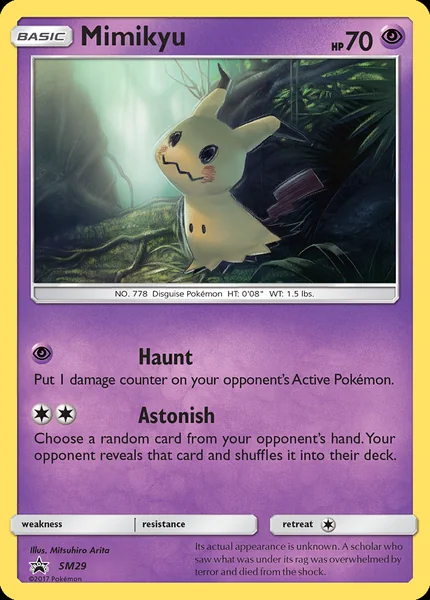 Mimikyu card image