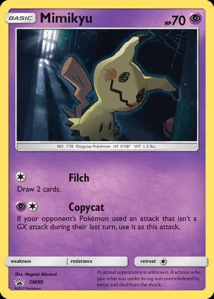 Mimikyu card image