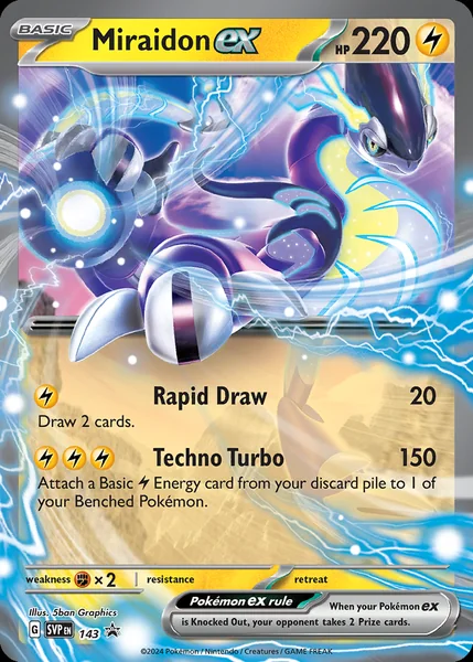 Miraidon Ex card image