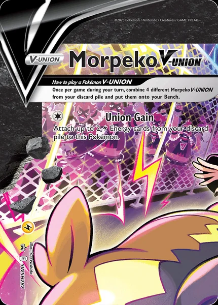 Morpeko V-Union card image