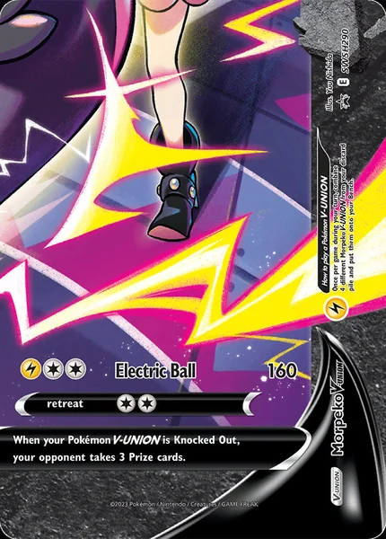 Morpeko V-union card image