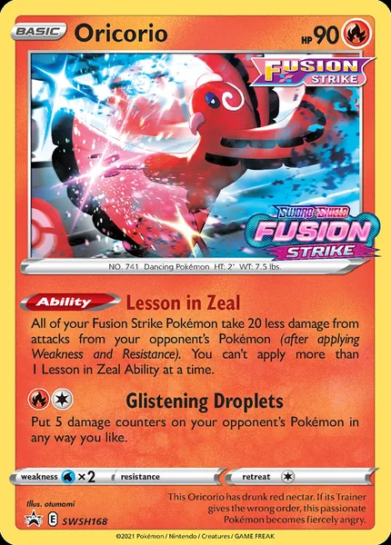 Oricorio card image