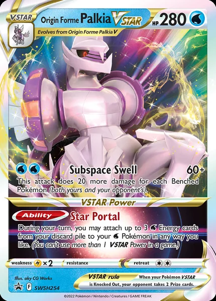 Origin Forme Palkia VSTAR card image