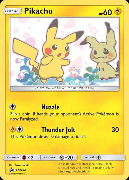 Pikachu card image
