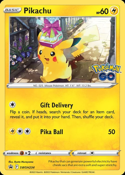 Pikachu card image