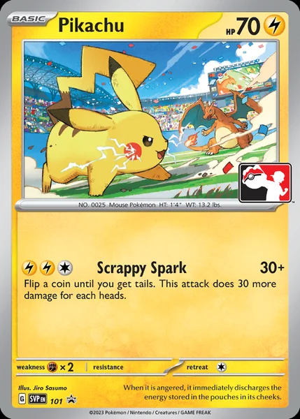 Pikachu Berkemeja Batik #101/SV-P card image