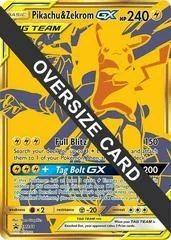 Pikachu & Zekrom GX card image