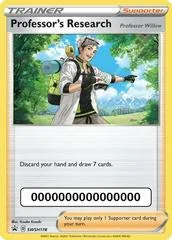 Professor's Research card image