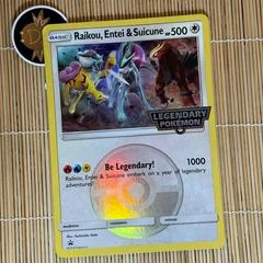 Raikou, Entei & Suicune card image