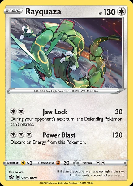 Rayquaza card image