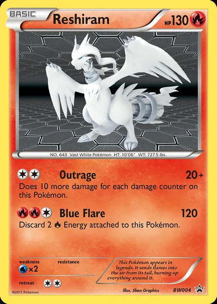 Reshiram card image