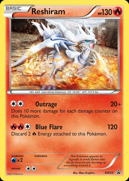 Reshiram card image