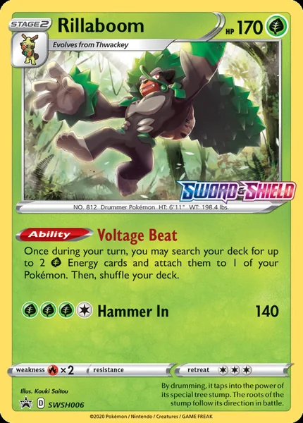Rillaboom card image