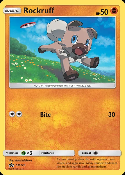 Rockruff card image