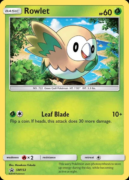 Rowlet card image