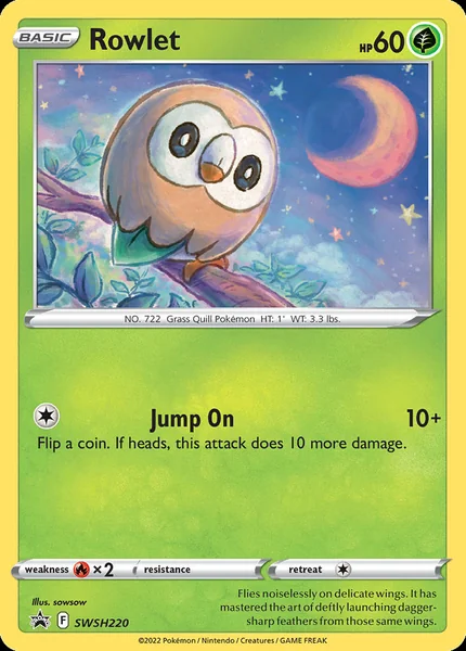 Rowlet card image