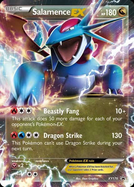Salamence EX card image