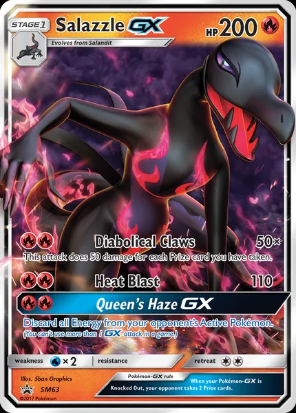 Salazzle GX card image