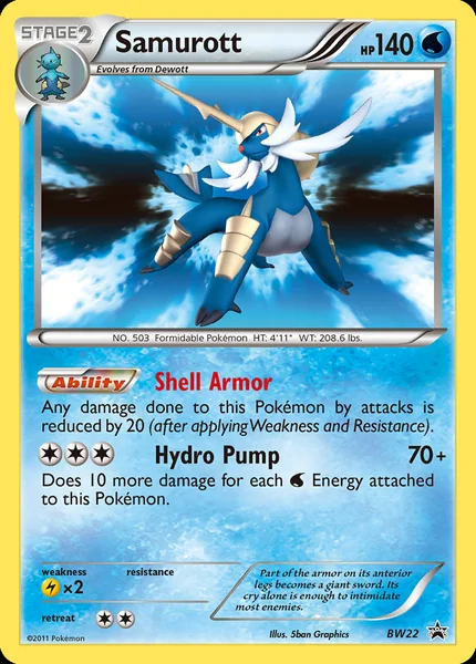 Samurott card image